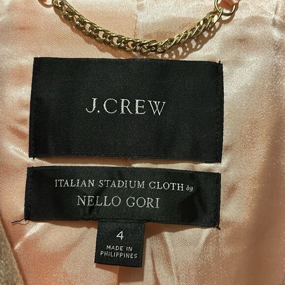 J. Crew Tan Pea Coat - Picture 3 of 14